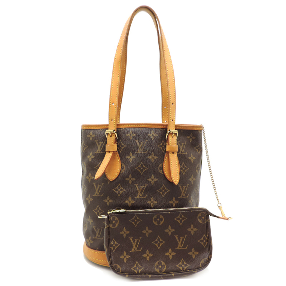 LOUIS VUITTON Brown Monogram Shoulder Bag